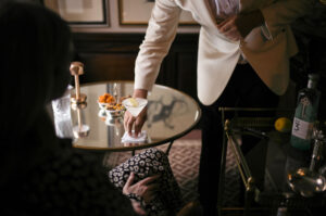 Martini's in the bar with Sahbi Zguider