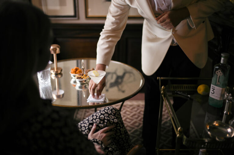 Martini's in the bar with Sahbi Zguider