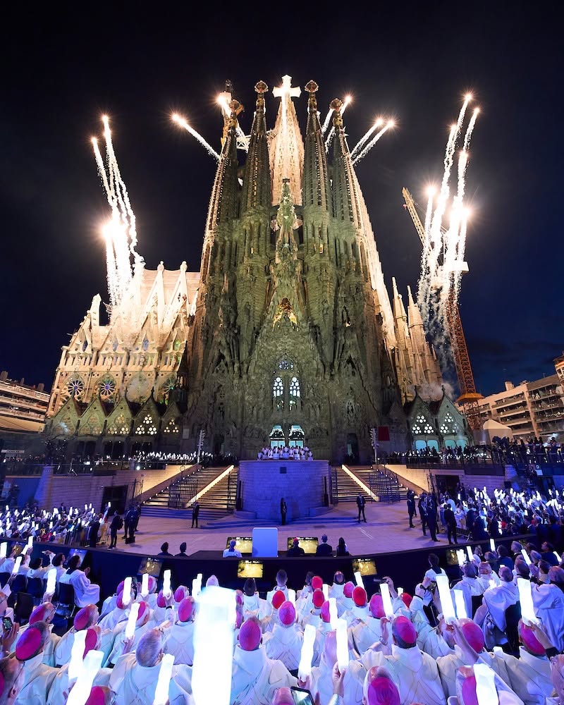 Pope Leo XIV Presides Over Solemn Mass Commemorating Hundredth Anniversary Of Antoni Gaudí’s Death And Blesses Tower Of Jesus Christ / Publisher Sagrada Familia