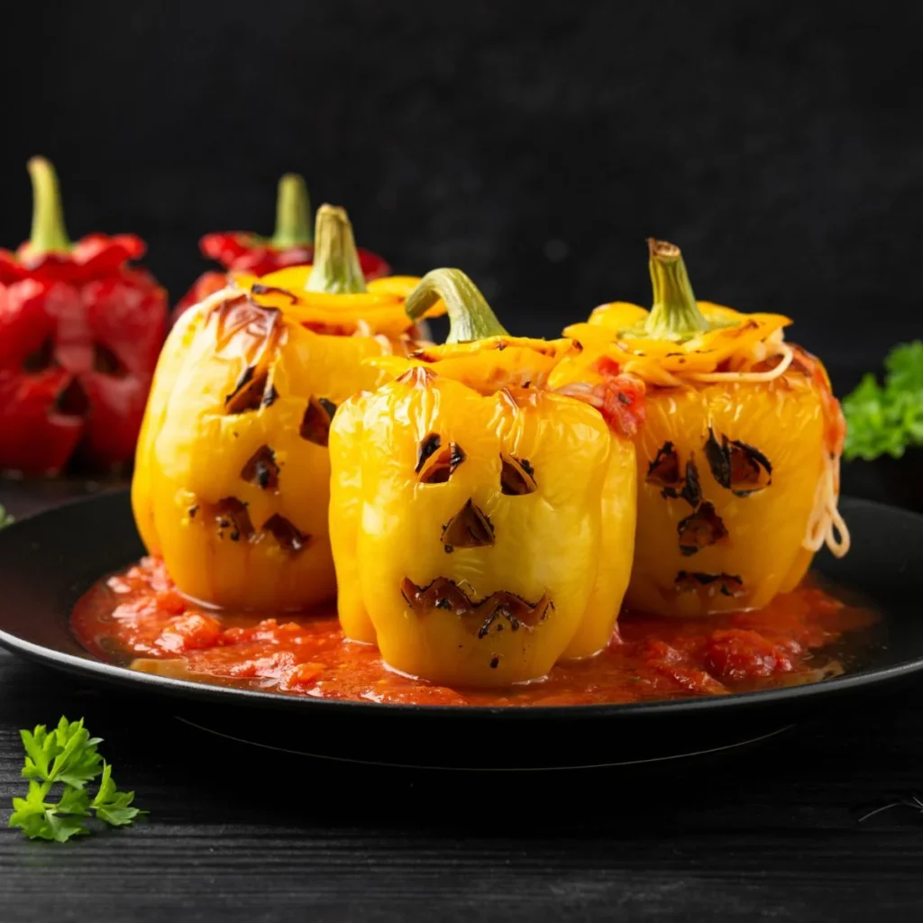 jack-o-lantern-stuffed-peppers